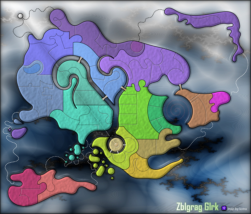 the map
